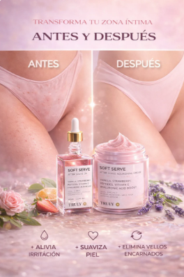 Truly Crema + Truly Serum Fresa 2 X 1