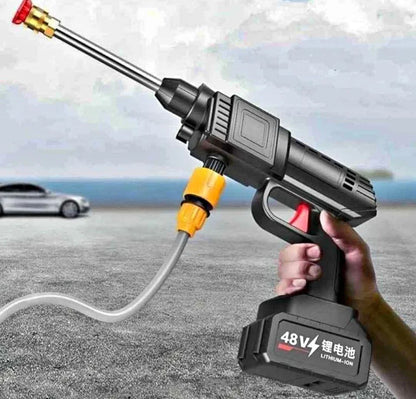 PISTOLA HIDROLAVADORA PORTÁTIL 48V CON 2 BATERÍAS